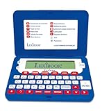Lexibook Französisch, elektronisches Taschenwörterbuch, Definitionen, Rechtschreibung und Grammatik, Reime, Kreuzworträter, 10 cm Display mit 4 Zeilen, erweiterte Funktionen, D660FR, Blau