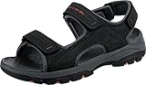 Skechers Tresmen-Garo Wassersandale für Herren mit offenem Zehenbereich, Schwarz, 10.5 Medium US