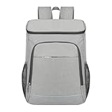 Isolierter Rucksack – Thermo-Kühler-Rucksack | Geräumige Lunch-Aufbewahrung mit verstellbaren Riemen für Outdoor, Picknick | Cooleer für Arbeit, Wandern und Camping