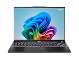 Acer Swift 16 AI OLED (SF16-51T-7159) AI Laptop, Copilot+ PC, 47 Tops, 16' WQ2.8K OLED 120Hz Touch-Display, Intel Core Ultra 7 258V, 32GB RAM, 1TB SSD, Intel Arc Grafik 140V, Windows 11, QWERTZ