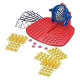 Family Bingo Game, 20 x 19,3 x 9 cm, Lottery Machine Set, Family Night Bingo, Fun Lucky Game for Kids, Interactive Raffle Contest for Home, Parties and Gatherings, Mehrfarbig