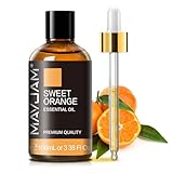 Ätherisches Öle Süßorange 100ML, MAYJAM Süßorangeöl 100% Rein, Ideal für Fröhlich Aromatherapie Diffuser Duftöl Massage