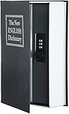 Amazon Basics - Buch-Safe, Kombinationsschloss, Groß, Schwarz