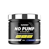 Superset Nutrition - No Pump Xtreme (420g) - Pre-Workout Pulver - Leistungsstarker Pre-Workout Booster, 3,3 g Kreatin, Beta-Alanin, L-Citrullin, Koffein - Ermüdung unter Kontrolle - Blue Raspberry