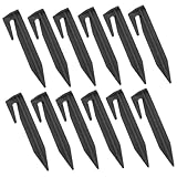 PENIKOKO 100 Stück Stabile Leichte Zeltheringe aus Robustem Material Sturmsichere Erdanker für Camping Garten Strand und Outdoor Einfache Befestigung von Zelt Plane Pavillon