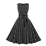 Generisch Damen 50er Jahre Kleider Rockabilly Petticoat Vintage Festkleider FüR Damen