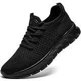 Damyuan Sneaker Herren Schuhe Laufschuhe Sportschuhe Turnschuhe schwarz Wanderschuhe atmungsaktiv leichte männer Tennisschuhe Freizeit Outdoor Fitnessschuhe 46