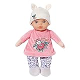Zapf Creation 706428 Baby Annabell Sweetie for Babies 30cm - weiche rosa Stoffpuppe für Babys, integrierte Rassel, waschbar, ab Geburt nutzbar.