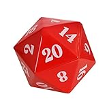 Elbenwald D20 Würfel Keksdose für Pen & Paper Fans Keramik rot