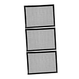 VANZACK 3 Stück Bbq Grillmatte Mesh Kochmatte Antihaft Hitzebeständig Wiederverwendbar Für Gas Elektro Holzkohlegrill Hitzeverteilung Einfache Reinigung Wiederverwendbar