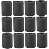 Schwarzes Toilettenpapier, weiche, saugfähige Toilettenpapierrollen für Zuhause, Büro, Hotel, 12 Stück, hautfreundliches farbiges Toilettenpapier, 4-lagiges, schwarzes Seidenpapier