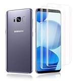 2 Stück für Panzerglas für Samsung Galaxy S8 Schutzfolie, 9H Blasenfrei Schutzglas Folie für Samsung S8 Panzer Schutz Glas, HD Fingerabdruck Displayschutzfolie für S8