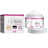 Skin Brightening Cream,Aufhellende Körperlotion,Aufhellungscreme für Dunkle Haut,Aufhellende Körperlotion,Anti Aging für Frauen & Männer,Unterarm Whitening Cream,Whitening-Creme für die Achselhöhlen