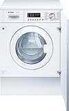 Bosch WKD28543 Serie 6 Einbau-Waschtrockner, 7 kg Waschen und 4 kg Trocknen, 1400 UpM, Beladungsmenge 7-4 kg, Auto Dry: optimale Trocknung, Sportswear-Programm, Schnell & Mix leise