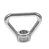 SOLUSTRE Ringmutter Schwere Nuss Augenring-hardware Nuss Schwerlast Gepäckträger Auf Dem Autodach Leitung Herstellung Schleife Haken Collier Werkzeug Spitze Deck Silver Rostfreier Stahl