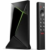 NVIDIA SHIELD Android TV Pro Multimedia Player; 4K HDR Filme, Live Sport, Dolby Vision-Atmos, KI-unterstützte Video-Hochskalierung, GeForce NOW Cloud Gaming, Google Assistant integriert