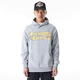 LOS ANGELES LAKERS Unisex Basketball Hooded Kapuzenpullover, Grey Med, XL EU