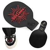 FQH 1 Stück Recurvebogen-Spitzenschutz aus Gummi Traditionelle Langbogen Bogenschießschutzausrüstung für Outdoor-Schießübungen, Zielübungen und Jagd (Rot)