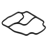 Ölfiltergehäuse Dichtungsdichtung Kühlerdichtung Austausch Hochwertiges Material ideale Passform für E36 E46 E34 E39 E60 E61 E38 E65 E66 E83 E53 Z3 Z4 Schwarz
