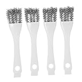 iplusmile 4Stücke Teiliges Reinigungsbürsten für Grill und Multifunktionale Bürste für Herd Spüle Grillrost und Schwer Zugängliche Stellen und Tragbar für Gründliche