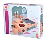 Eichhorn - kleine Tischküche, Kochfeld mit Sound, Spüle und Zubehör, einfacher Aufbau, 40x35x31 cm, aus Holz, ab 3 Jahren