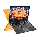 Amita 11' 2-in-1 Touchscreen Rosa Laptop, N100 Quad-Core Prozessor, 16GB RAM 512GB SSD, Gesichtserkennung, FHD IPS, 360° Klappbar (Gelb, 16GB RAM | 512GB SSD)