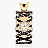 Parfum „Oud Mood“ von Lattafa, 100 ml, Duftnoten: Blumen, Bernstein, Moschus, Holz
