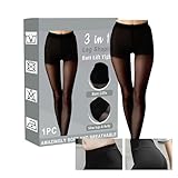 Rrlihjgu Bis Zum Oberschenkel Reichende Kompressionsstrümpfe Für Damen - Atmungsaktive Kompressionsstrumpfhosen,Alltagssport Damenhose für Wandern Sport Klettern Fitness
