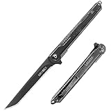 Kryvex Klappmesser Taschenmesser, Slim Einhandmesser Scharfes Outdoor Messer Klappmesser, Gentleman's Messer für Outdoor Camping