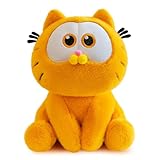 Zaloife Plüschtier Katze Gelb, Kuscheltier Katze Plush 25cm, Katze Stofftier Plüsch Puppe Geschenk für Kinder