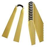 Steinschleuder Ersatzgummibänder - 12 Stück 2,0mm Zugbänder für Slingshot - Verdickt Jagd Katapulte Profi Gummibänder Schleuder Zwille Stark Ersatz