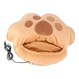 COSMEVIVI USB Fußwärmer Heizschuhe Wiederaufladbare üsch Fußheizung Winter Fußwärmer Für Gemütliche Wärme Ideal Für Zuhause Oder Büro