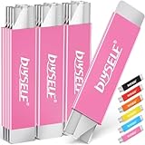 DIYSELF 12 Stück Cuttermesser Profi Teppichmesser Bastelmesser Kartonschneider, Box Cutter mit ausziehbarer Rasierklinge, Paketöffner für Pakete, Cutter Messer für Büro, Schule, Zuhause (Rosa)