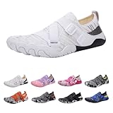 BOTCAM Wasserschuhe Damen Herren Barfußschuhe Schnell Trocknend Schwimmschuhe Badeschuhe Watschuhe Strandschuhe Aquaschuhe Surfschuhe Sommer Atmungsaktiv Breathable Strandschuhe & Schwimmschuhe
