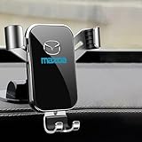 JHGFVBG Handyhalterung Auto, Für Mazda 2 3/Takumi Mazda 6 Combi/Axela/B-Series/Biante, Lüftung Handyhalter, Auto Zubehör, 360° Drehbar, Auto Rückspiegel Sitz hängend Clip,B