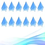 AWAMRWA 12 Stück Jongliertücher - 60x60cm Square Baoblue Chiffontücher Seidentücher Baby Performance Tanztücher Schals Für Tanzen, Jonglieren Und Sensorisches