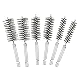 Bohrung aus Edelstahl: Drahtbohrer für elektrische Bohrmaschine, Hexadezimalschaft verdrehte Drahtbürsten | Hexadezimal-Schaft Loch-Kit