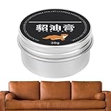 Opvonxeh Lederpflegecreme, Ledercreme für Taschen | Polnischer Lederreiniger – Autositzreiniger, Möbelschutz, pflegende Jacke für Sofas, Jacken