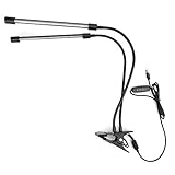 MMABEUTF USB -LED wachsen leichte Pflanzenanbauleuchten mit Clip für Innenpflanzen Hydroponik