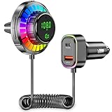 ETELIAR Bluetooth 5.3 Adapter Auto,FM Transmitter Auto Bluetooth mit PD 30W & QC3.0 18W Auto Ladegerät, Kfz Radio Bluetooth Adapter