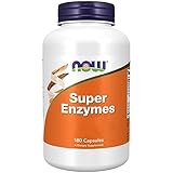 Now Foods, Super Enzymes, 180 Kapseln, Laborgeprüft, Enzymmischung, Glutenfrei, Sojafrei