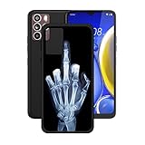 GYDQQKJ DQG Anti-Fall Schutzhülle für HTC U23 Pro Hülle, Weiche Handytasche Schwarz TPU Handyhülle Silikon Tasche Schale rutschfest Case Cover für HTC U23 Pro (6.80') - KE4