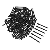 Beaupretty 100St Pigmentmischer Farbmischstäbchen Schlammmischer Stabmixer kleiner Mixer Tintenmischer Rührer für Tätowierfarbe Leistung Farbrührstab Farbmischer Black Wiederverwendbar