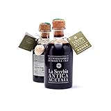 La Secchia - Balsamico-Essig aus Modena IGP 'Fünf Sterne', Gereift in 20 Fässern verschiedener Hölzer, Hohe Dichte, 250 ml Flasche mit Kork-Dosierverschluss, Balsamic Vinegar g.g.A.