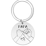 FZSECRIU personalisiertes Geschenk Papa Geburtstag，Schlüsselanhänger Papa，Geschenke für Papa zum Geburtstag，Geburtstagsgeschenk für Papa，Papa Geburtstagsgeschenk，Ein Souvenir für Papa