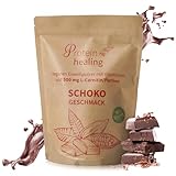 P&S SUPPLEMENTS - Veganes Eiweißpulver Schoko 500g - Pflanzl. Mehrkomponentenprotein mit Vitaminen, Spurenelementen, Mineralien & L-Carnitin - Nahrungsergänzungsmittel zuckerarm & hypoallergen