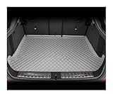 Anti Rutsch Schmutzmatte Für X1 F48 2016 2017 2018 3D Auto Stamm Matte Cargo-Liner Teppich Innen Zubehör Abdeckung(Grey)