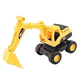 TOYANDONA Modellprojektauto Kinderspielzeug Kinderauto Kinderauto Kinderauto Modell Spielzeugprojektauto Gelb