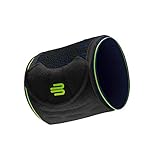 Bauerfeind Handgelenk Bandage „Wrist Strap“, 1 Handgelenkbandage für Sport wie Fitness, Kraftsport und Crossfit, Für Männer & Frauen – Stabilisierend & Schützend, Schwarz, L-XL