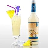 Virgin Colada Fertig Cocktail alkoholfrei - Bar Premix für 17 Mixgetränke | Flasche 0,7l komplett mit Zutaten | Einfach mit Ananassaft mixen, fertig